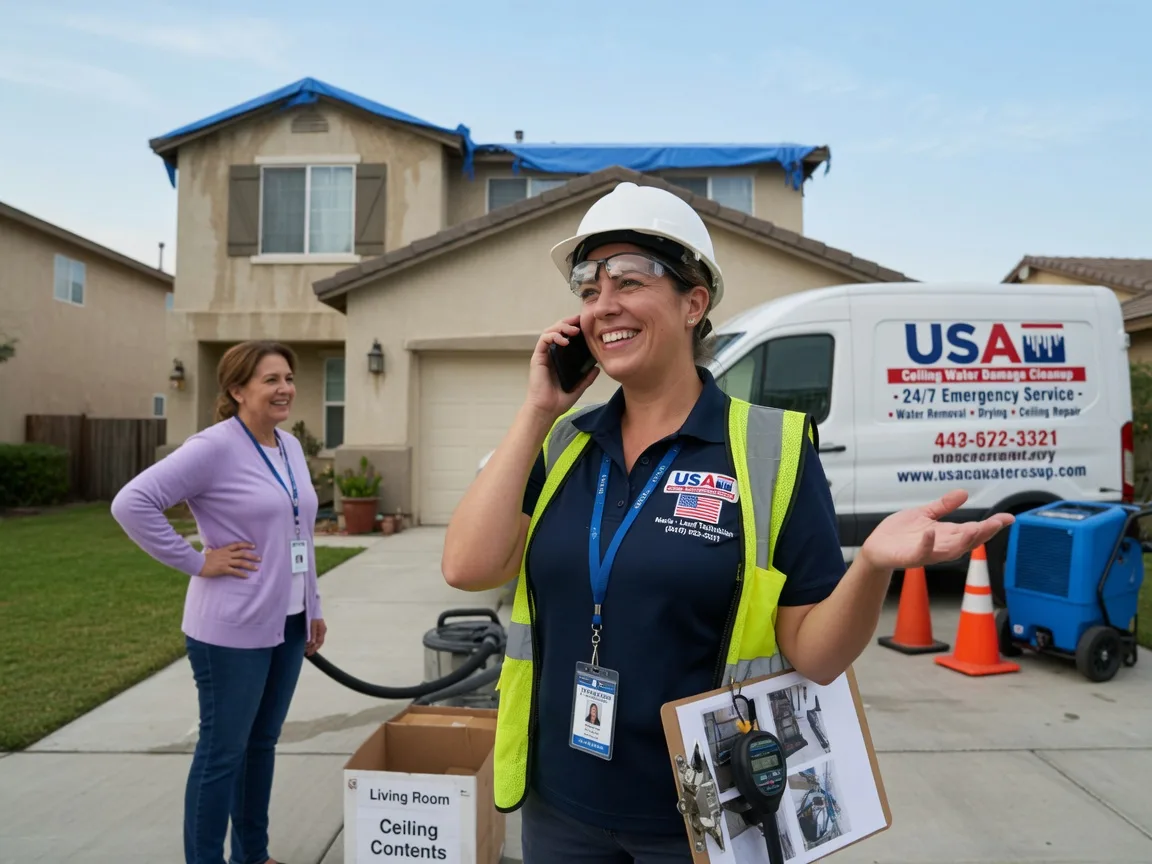 Ceiling Water Damage Restoration United, PA FAQs